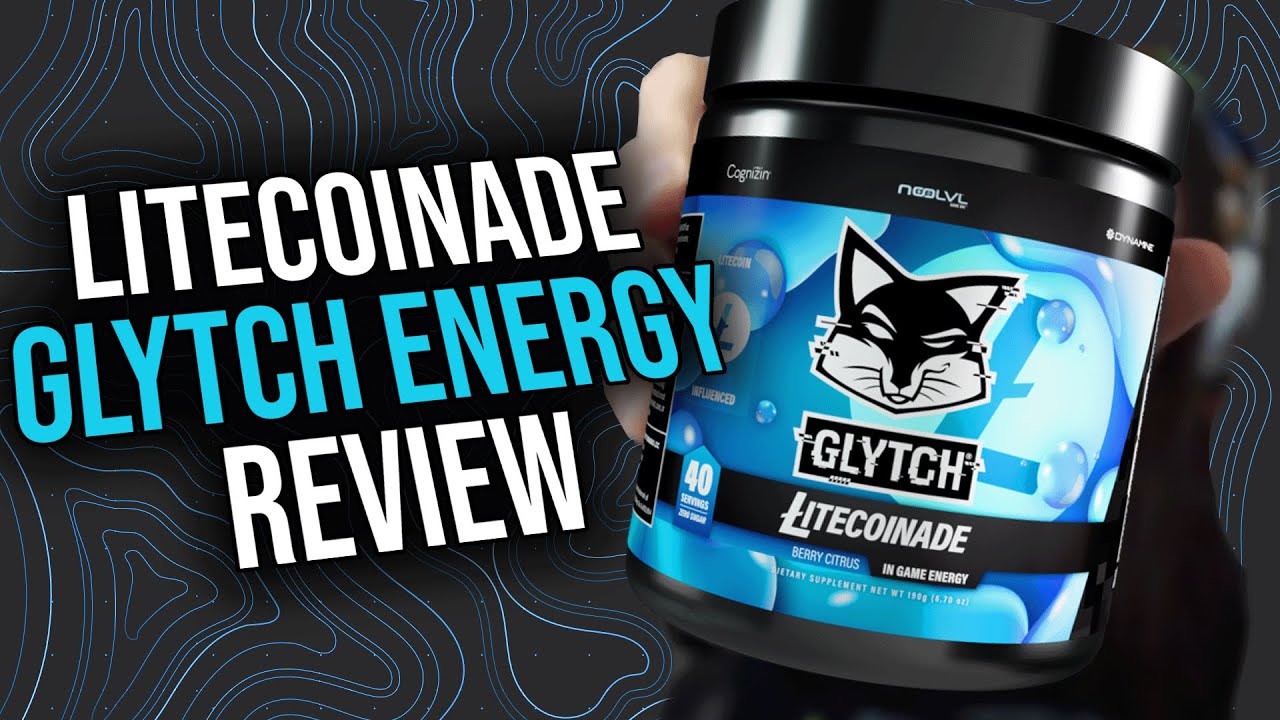 Glytch Energy: LITECOINADE 🤑 [Flavor Review]